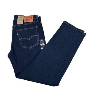 New Mens Levi's 502 Taper Stretch Jeans Size 36x32 NWT Denim